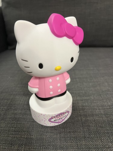 Sanrio Hello Kitty Cafe Chef Pink White Coin Bank Las Vegas Trinket Plush - Picture 4 of 6