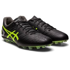 ASICS Soccer Football Shoes DS LIGHT AG 1103A077 Black Yellow US6 24.5cm