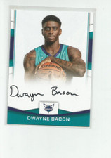 2017-18 DONRUSS NEXT DAY AUTOGRAPHS #40 DWAYNE BACON