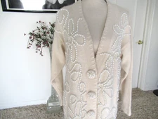 CENTIGRADE Silk/Angora Cardigan Sweater ~S ~ New ~ $245