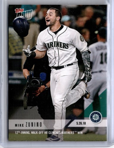 2018 Topps Now 253 Mike Zunino