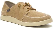 CHACO Tapenade Brown CHILLOS SNEAKERS SHOES Canvas MENS 11 44 NEW Casual Lace-Up