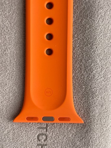 Hermes Apple Watch Orange Sports Band S/M 38mm 40mm 41mm Band Only - 第 11/12 張圖片