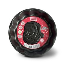 Zenker Stampo da forno 3D Ø24cm con Babbo Natale in rilievo, acciaio al