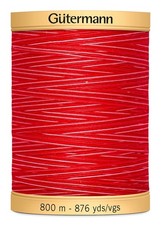 Natural Cotton Thread Variegated 876yd Ruby R...