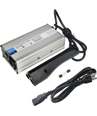 48V Battery Charger Fits Club Car 5 AMP Golf Cart 48 Volt Round 3 Pin Plug