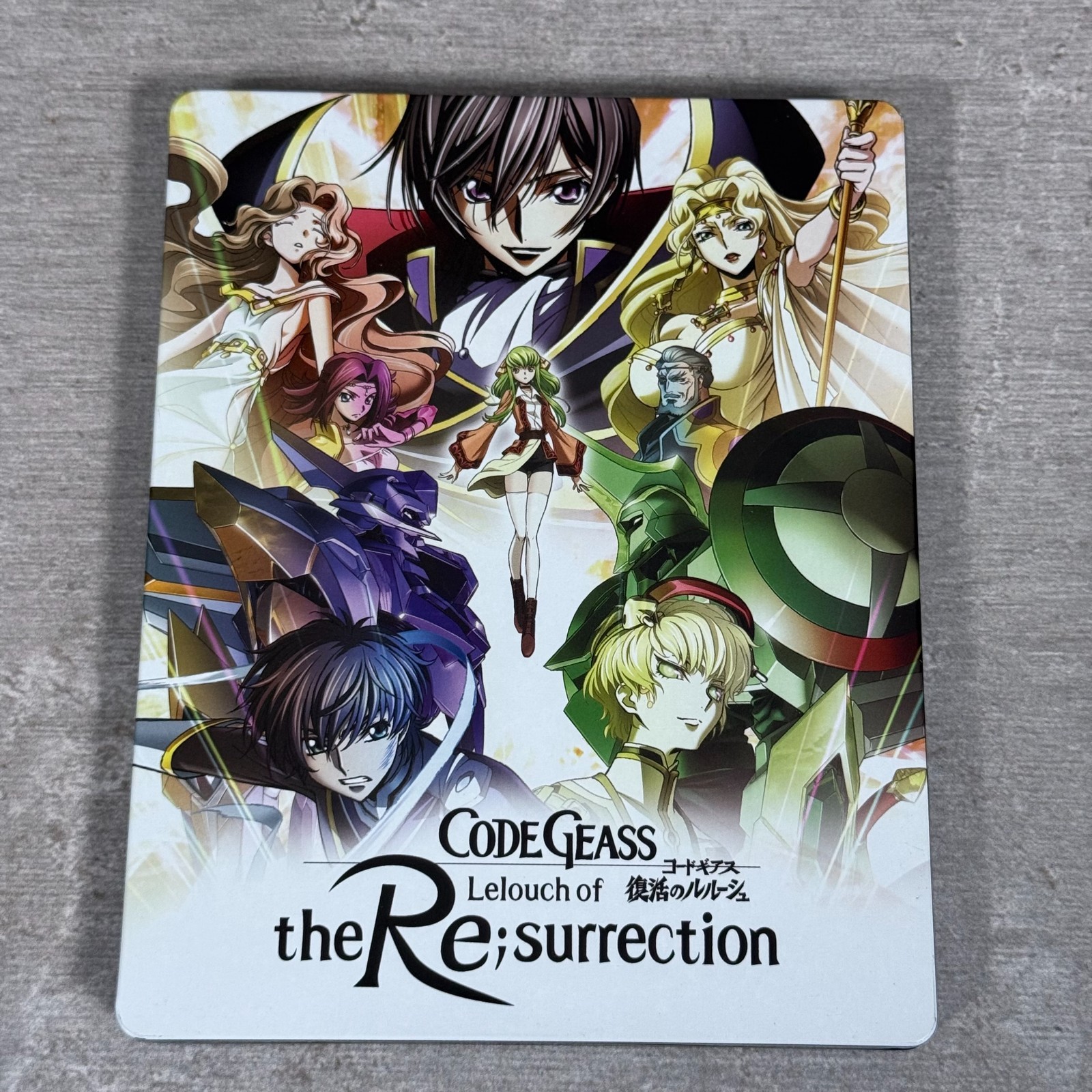 Code Geass Lelouch of the Re;surrection Blu-ray - Anime Feature Film Steelbook