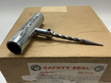Safety Seal SSPS Professional Reamer- Spiral Tool,  Metal Handle - "T" Handle