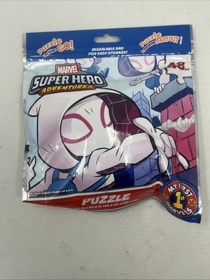 Marvel Super Hero Adventures Puzzle on the Go 48pc with resealable Bag 9x10 In