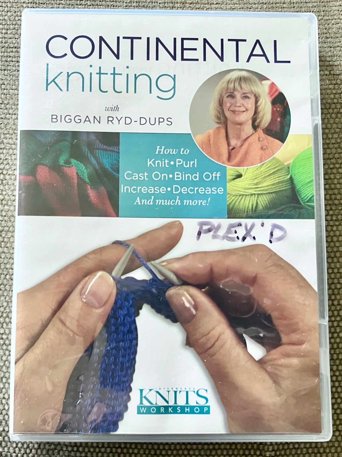 Continental Knitting - Learn How to Knit, Purl & Cast On Biggan Ryd ...