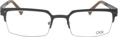 OGI Evolution 4500 1201 Dunkel Matt Brown Brille Brillengestell 53-20-140 Neu