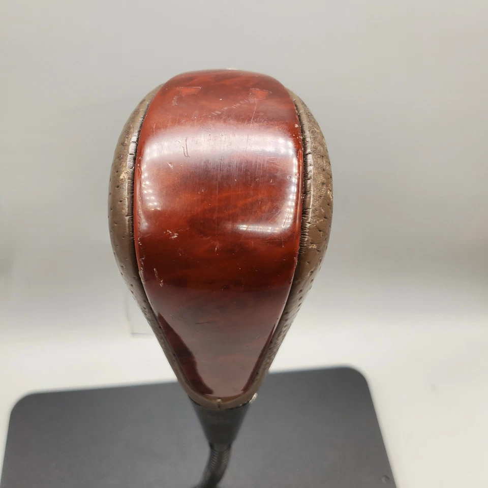 2002-2008 Acura MDX botão de mudança de madeira marrom fabricante de equipamento original Acura RL TL cabo de câmbio de fábrica - Imagem 3 de 4