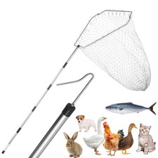 TOXYMHO Chicken Catcher Net  Hook, Adjustable 29"-74", Poultry  Small Animal