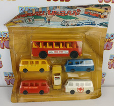 BLISTER URBAN PUBLIC SERVICES TAXI GAME VINTAGE 70s 80s made in Italy VAN