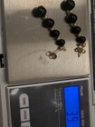 14k Yellow Gold and Onyx Bead Dangling Earrings 3.9 G Over 2 And 1/2 In Long — photo 7