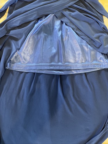 Forcast Selma Jersey Cobalt Blue Midi Dress. Size 10.#Vic 8 - Bild 9 von 11