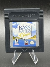 Bass Masters Classic Nintendo Game Boy Tested Authentic THQ