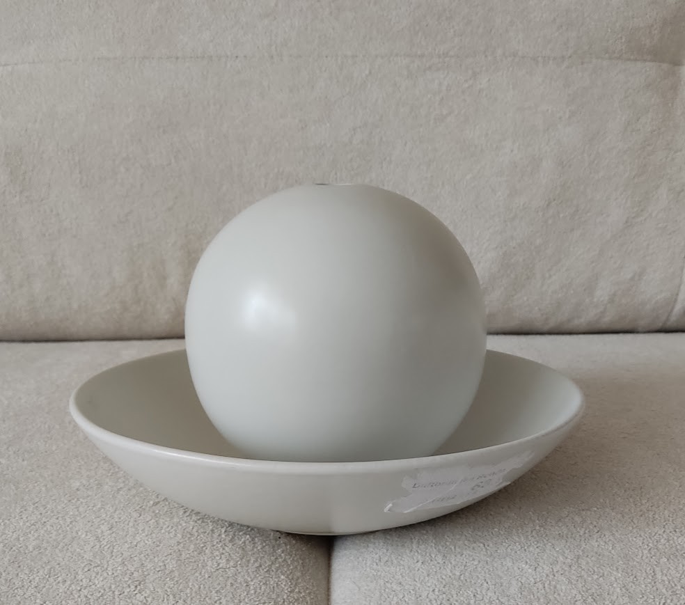 Primavera Duftbrunnen Rondo cremeweiß matt