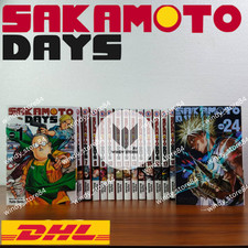 Sakamoto Days Manga by Yuto Suzuki Volume 1-24 English Full Set Comic New - DHL