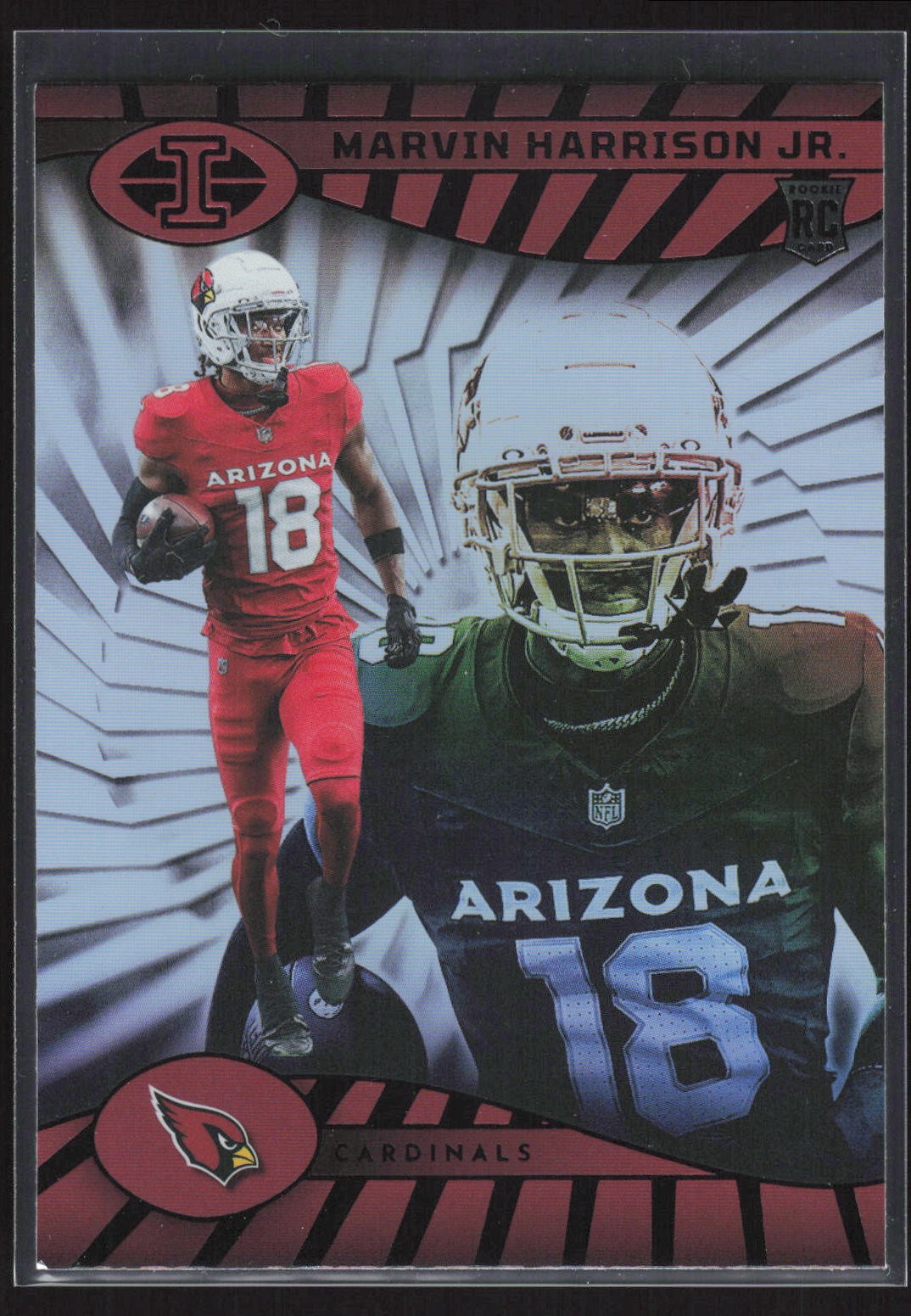2024 Panini Illusions #3 Marvin Harrison Jr. Retail Arizona Cardinals Rookie RC