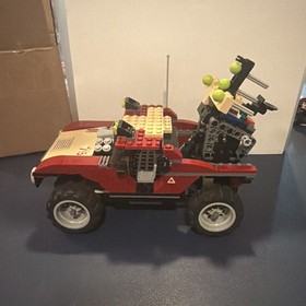 Lego Dino Attack: Fire Hammer Vs. Mutant Lizards 7475 99% Complete W/ Manual