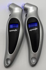 Digital Tire Pressure Gauge Epauto Displays Psi Bar Kpa Kgcm2 2pk New