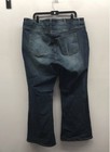 BloomChic Women's Blue Whiskered Stretch Plus Size Denim Jeans Size 24 — photo 2