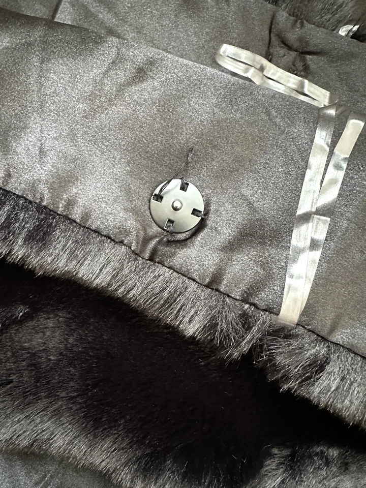 Envoltura/estola/negro de piel sintética Juice Couture Foto 3 de 4