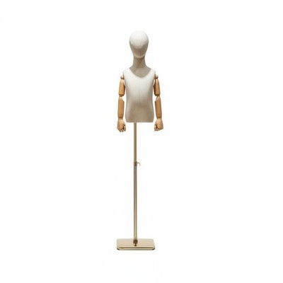 Kindermodellpuppe mit Ständer Höhenverstellbar Kinder Schaufensterpuppe