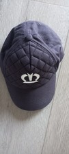 Krone Cap Schwarz 100% Baumwolle Verstellbar ...