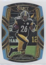 2020 Panini Select Club Level Light Blue Prizm Die-Cut Anthony McFarland Jr 0b3