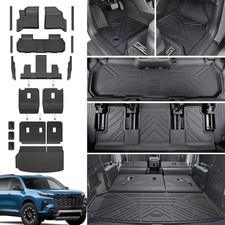 Floor Mats Set for 2024 2025 2026 Chevy Traverse  24-26 7 Seats-Full Mats Set