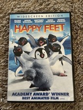 Happy Feet DVD 2006 Widescreen Edition Elijah Wood Robin Williams Animated