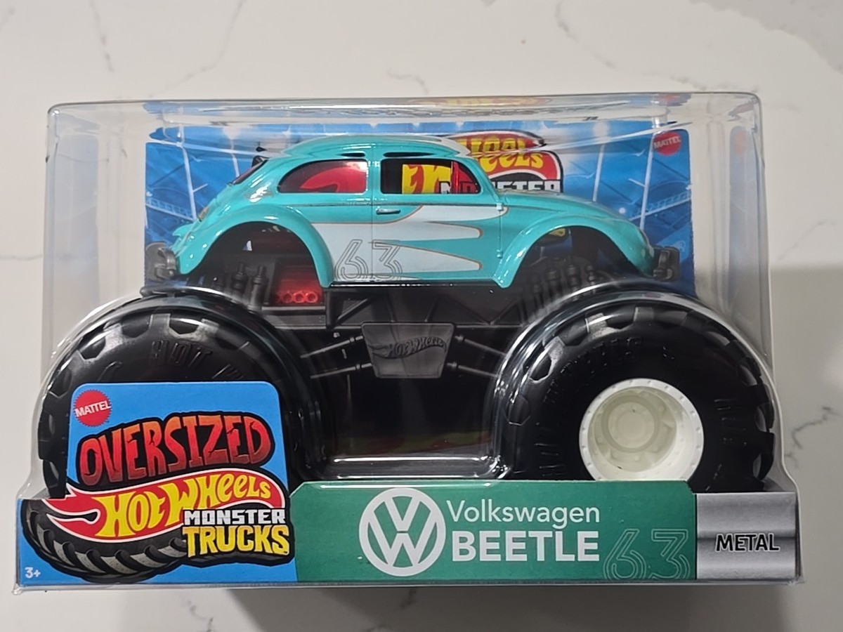 Mattel - Hot Wheels Oversized Monster Trucks - VOLKSWAGEN BEETLE