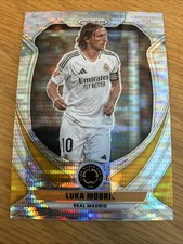2025 Panini Prizm FIFA Club World Cup - #165 LUKA MODRIC SILVER PULSAR