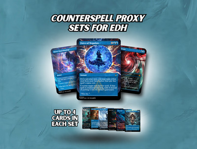 Counterspell Sets & Singles - Custom Card Bundle