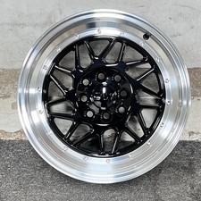15 Ipw 010 Style Black Wheels Rims Fits Honda Civic Prelude Insight Crx Accord