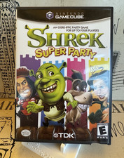 Shrek Super Party Nintendo GameCube TESTED!  Complete w/ Manual & Case & art