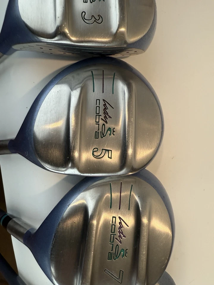 Juego de maderas Lady Cobra 1 3 5 7 9 grafito damas flexible mano derecha juego completo de maderas Foto 4 de 4