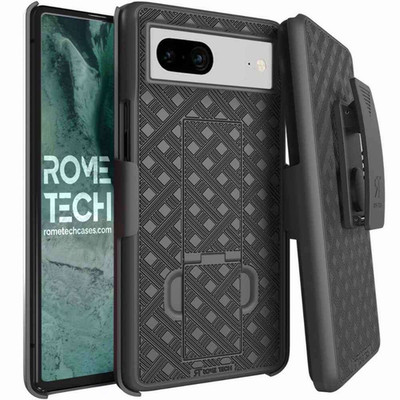 Rome Tech Google Pixel 7 Belt Clip Holster Phone Case, Cover With Belt Clip