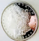 1882 S MORGAN DOLLAR SUPERSTAR DMPL! DEEP LIQUID MIRRORS MS+++MUST SEE NR #64671