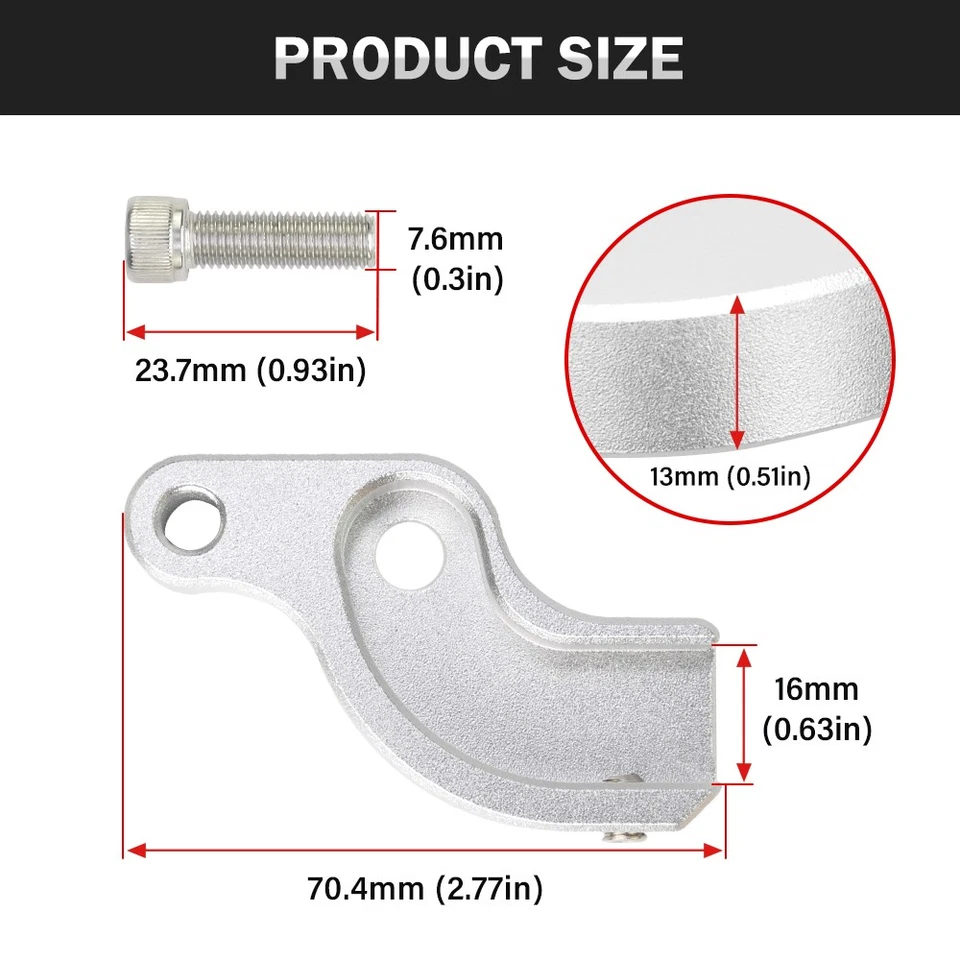 For Harley M8 Touring Softail 17-25,Silver Gear Shift Neutral Assist Bracket Foto 3 de 4