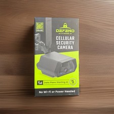 New Unopened Tactacam Defend Cellular Security Camera DFD-GRD01
