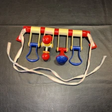 1978 Nursery Needs Baby Trainer ~ Hanging Crib Toy ~ Sanitoy Inc. Hong Kong