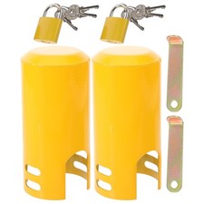2 Pcs outside Water Faucet Locks Outdoor Hose Bib Protector for Garden Tap