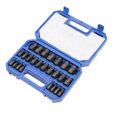 25 Schraubenausdreher Nuss Stecknuss Ausdreher Linkausdreher Schraubenentferner