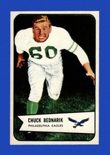 1954 Bowman Set-Break # 57 Chuck Bednarik NM-MT OR BETTER *GMCARDS*