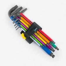 Wera 022640 Multicolor Hex + Ball End Hex SAE...