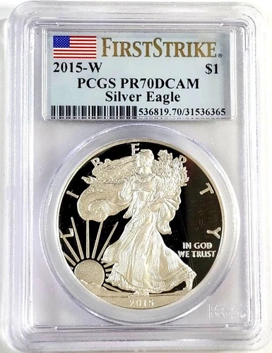 2015-W Proof American Silver Eagle PCGS PR 70 DCAM First Strike