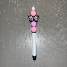 Butterfly Stylus - Pink and Purple - Handmade...